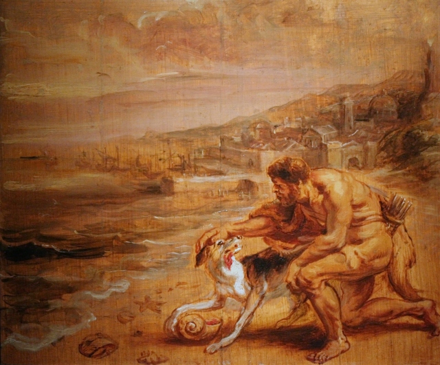 Musée Bonnat - La découverte de la pourpre - Peter Paul Rubens (ca. 1636)